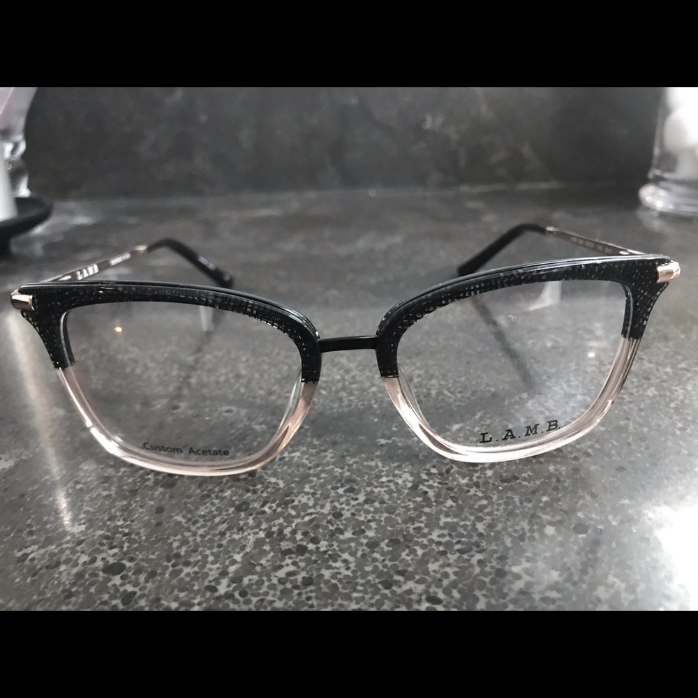 L.A.M.B. Gwen Stefani LA058 Black 53/18 Eyeglasses